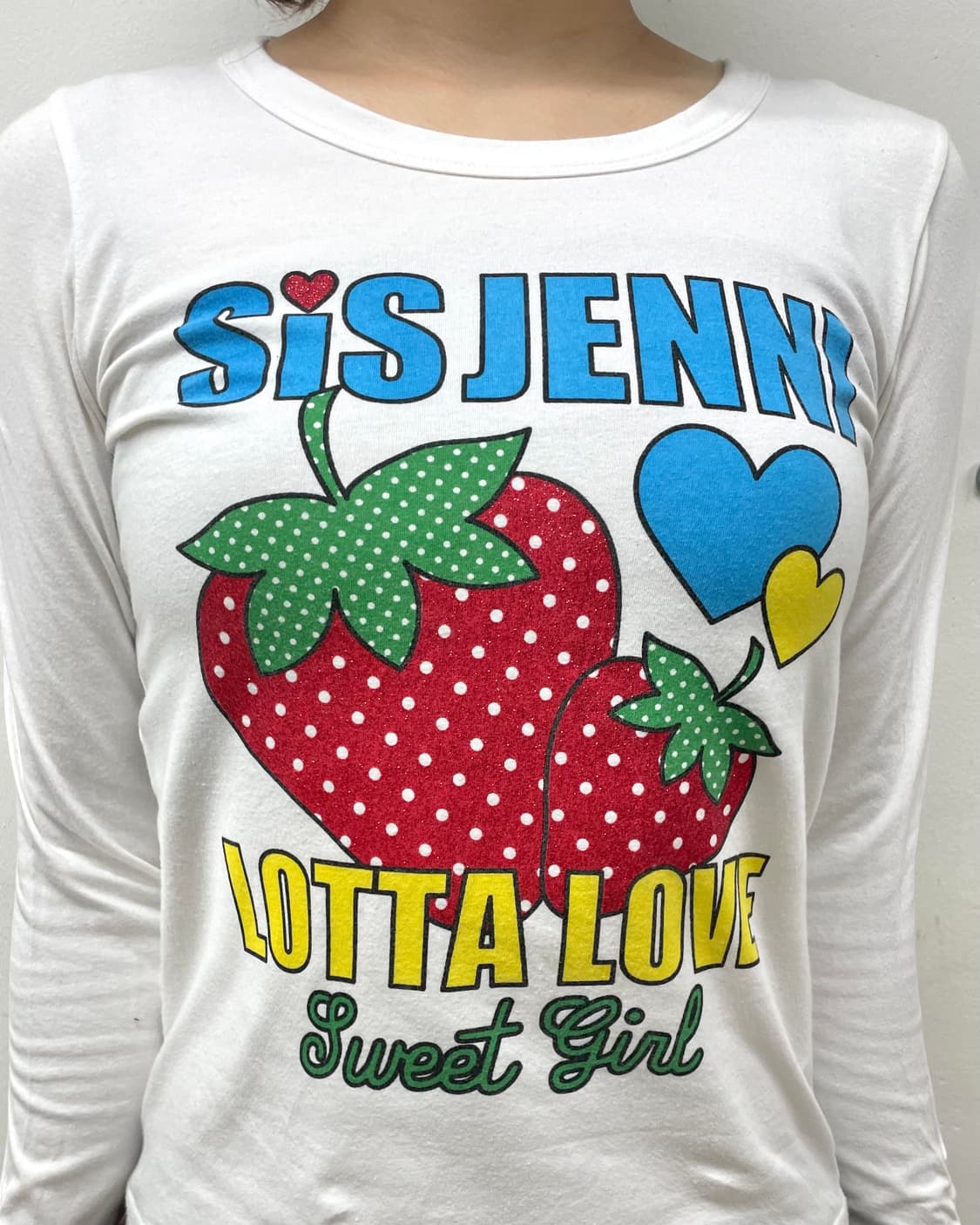 Jenny Glossy Strawberry Shirring Sleeve  상품이미지5