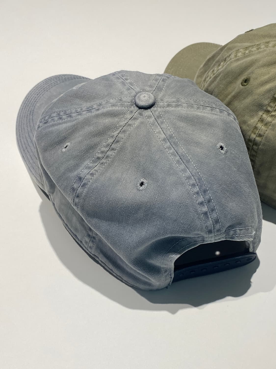 RRL 피그먼트 워싱 해링본 원단 볼캡 2종 일괄판매 상품이미지5