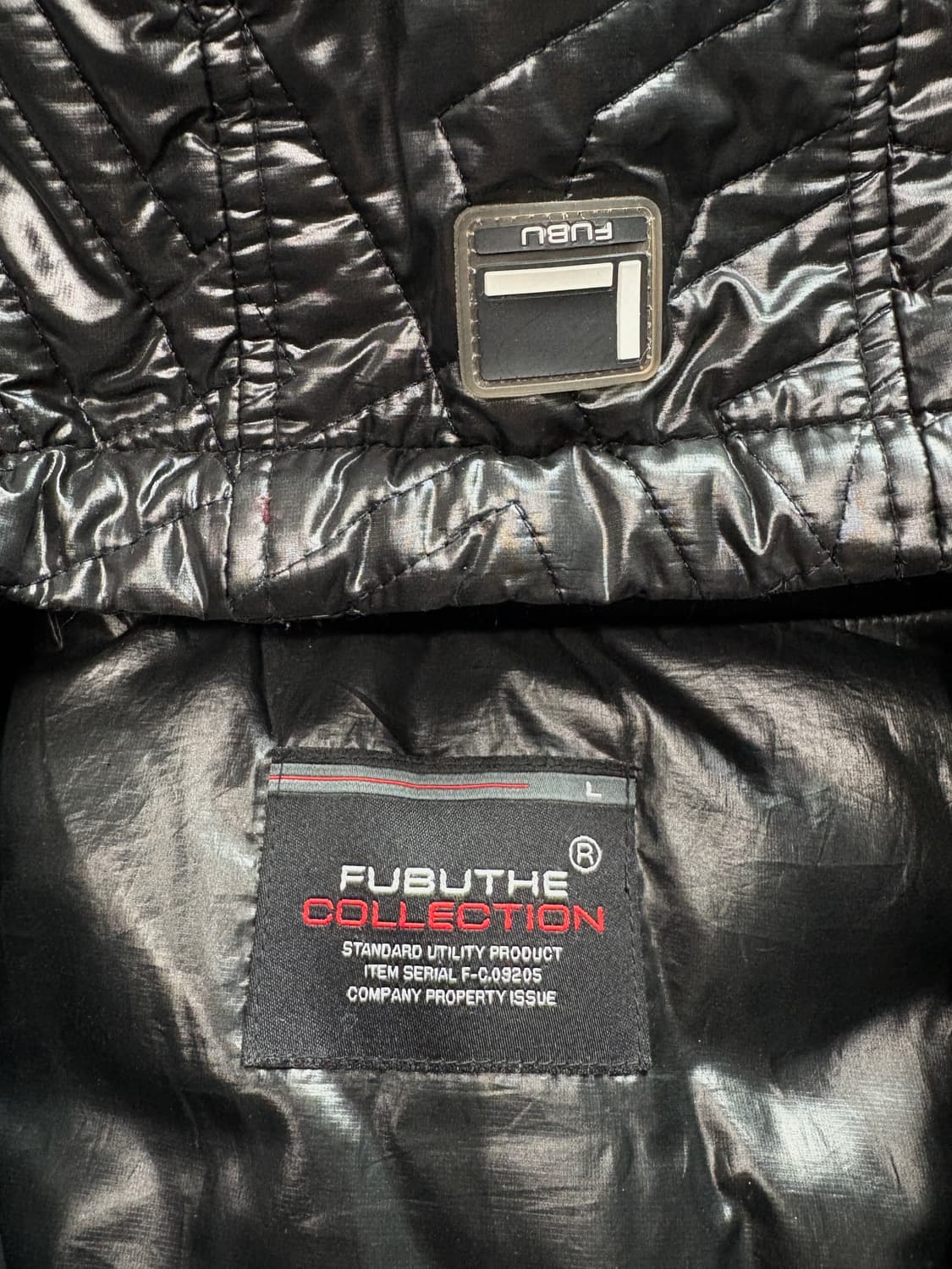 푸부 올드스쿨 퀼티드 경량 후드 패딩 2663 상품이미지3