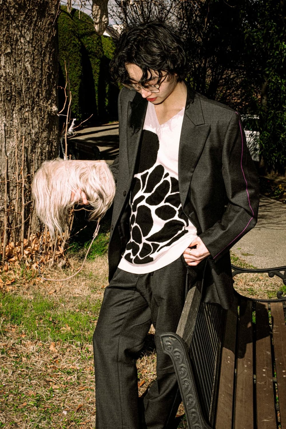 BOTTEGA VENETA 보테가베네타 아트 패턴 니트(캐시미어100%) 상품이미지1