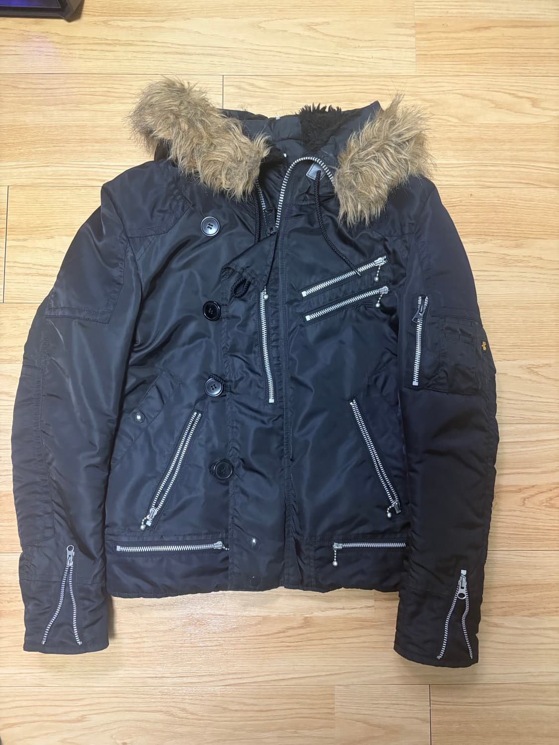 준야와타나베 x 알파인더스트리 라이더 봄버 상품이미지1