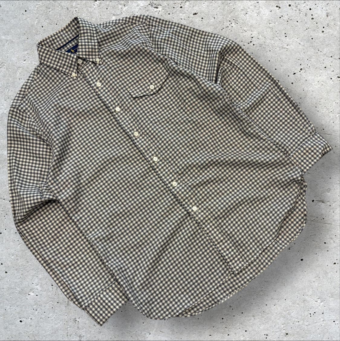 [S] 폴로 랄프로렌 포켓 깅엄 체크 셔츠 C863 상품이미지1