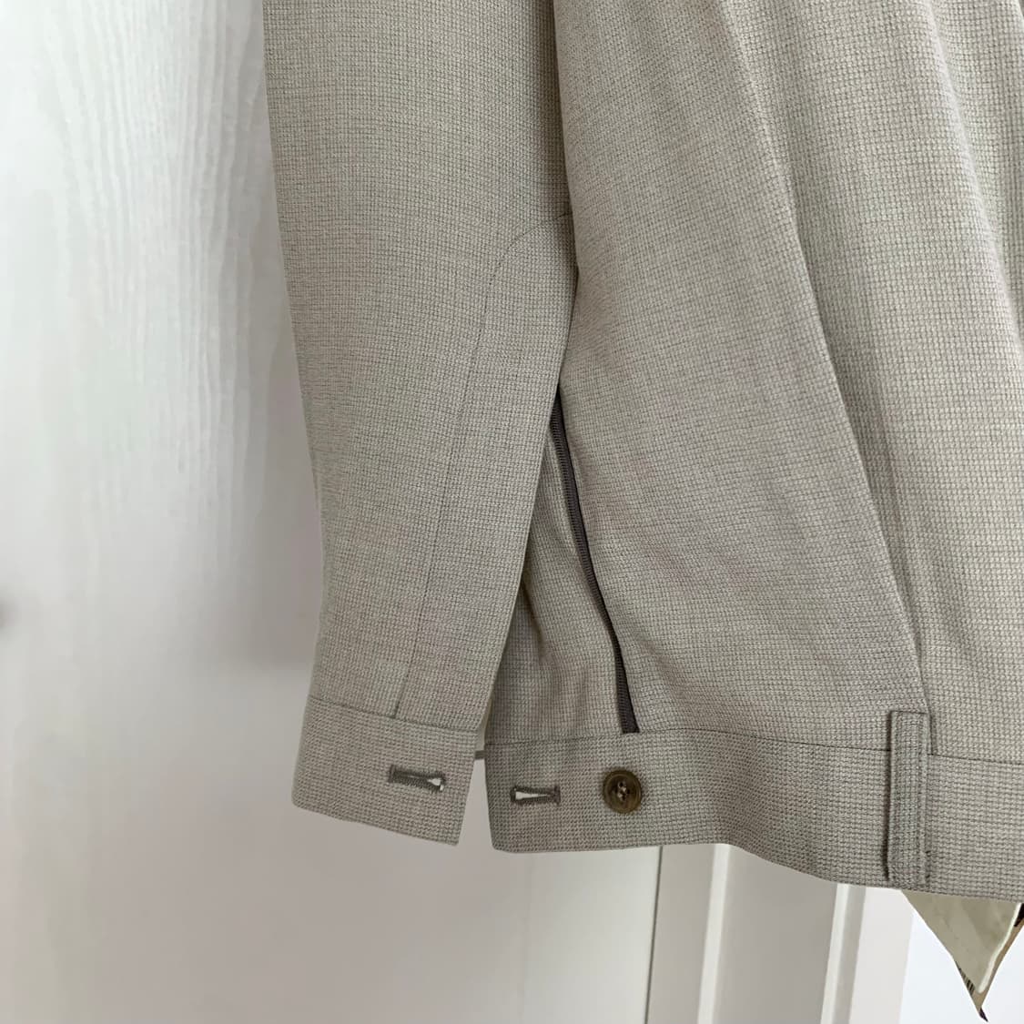 요지 야마모토 AAR 울 레이온 셋업 베이지 상품이미지9