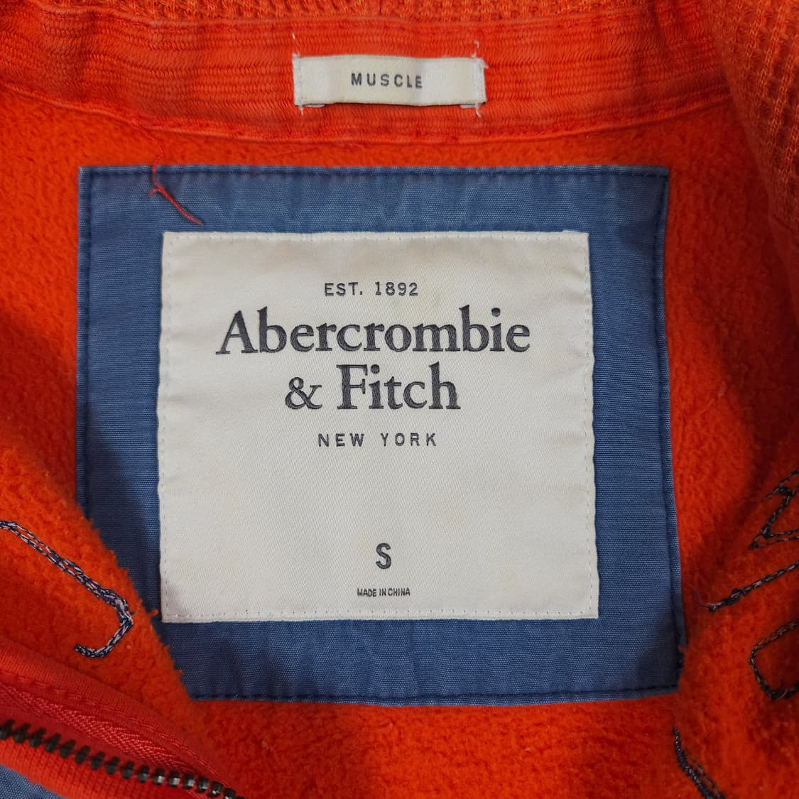 아베크롬비 오렌지 후드집업  상품이미지4