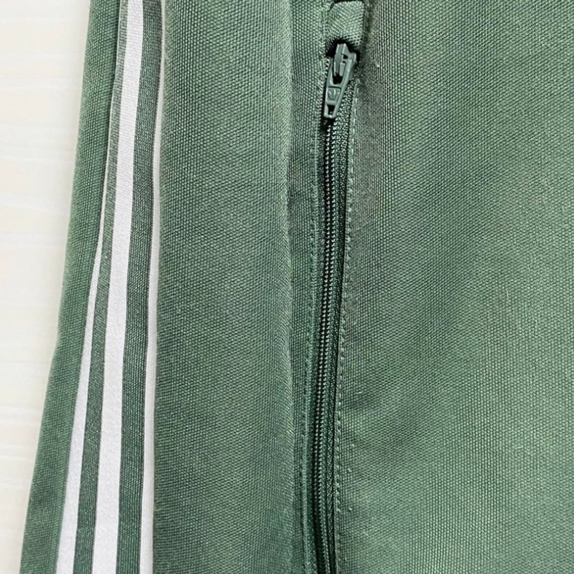 [정품] 아디다스 베켄바우어 올리버 그린카키 투웨이집업 져지자켓(M) 상품이미지6