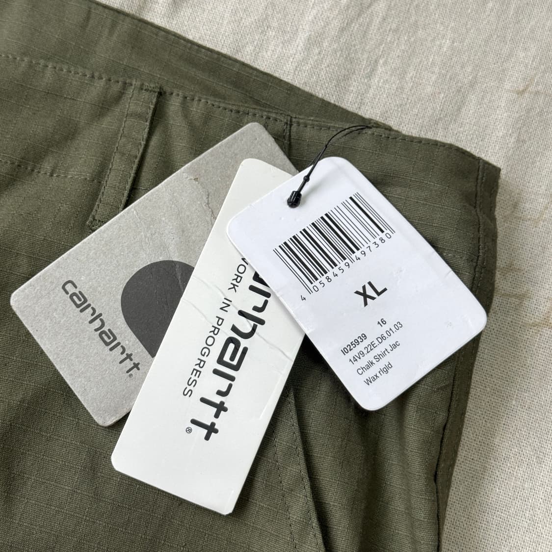 칼하트 코튼 카키 카고팬츠 XL 상품이미지6