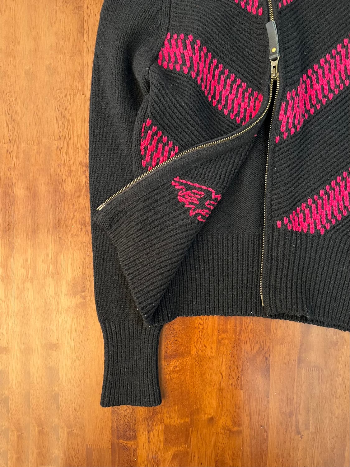 히스테릭 글래머 00s 니트 집업 재킷 상품이미지6