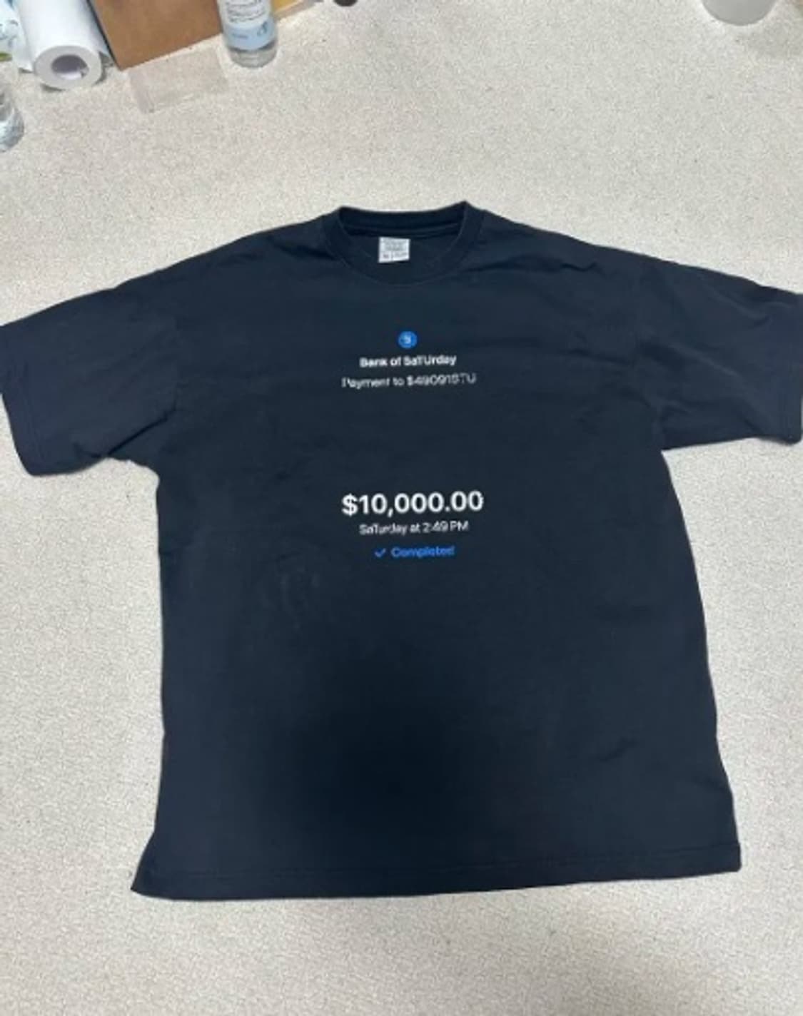 [M] STU 23SS 뱅크 티셔츠 STU OFFICE 상품이미지1