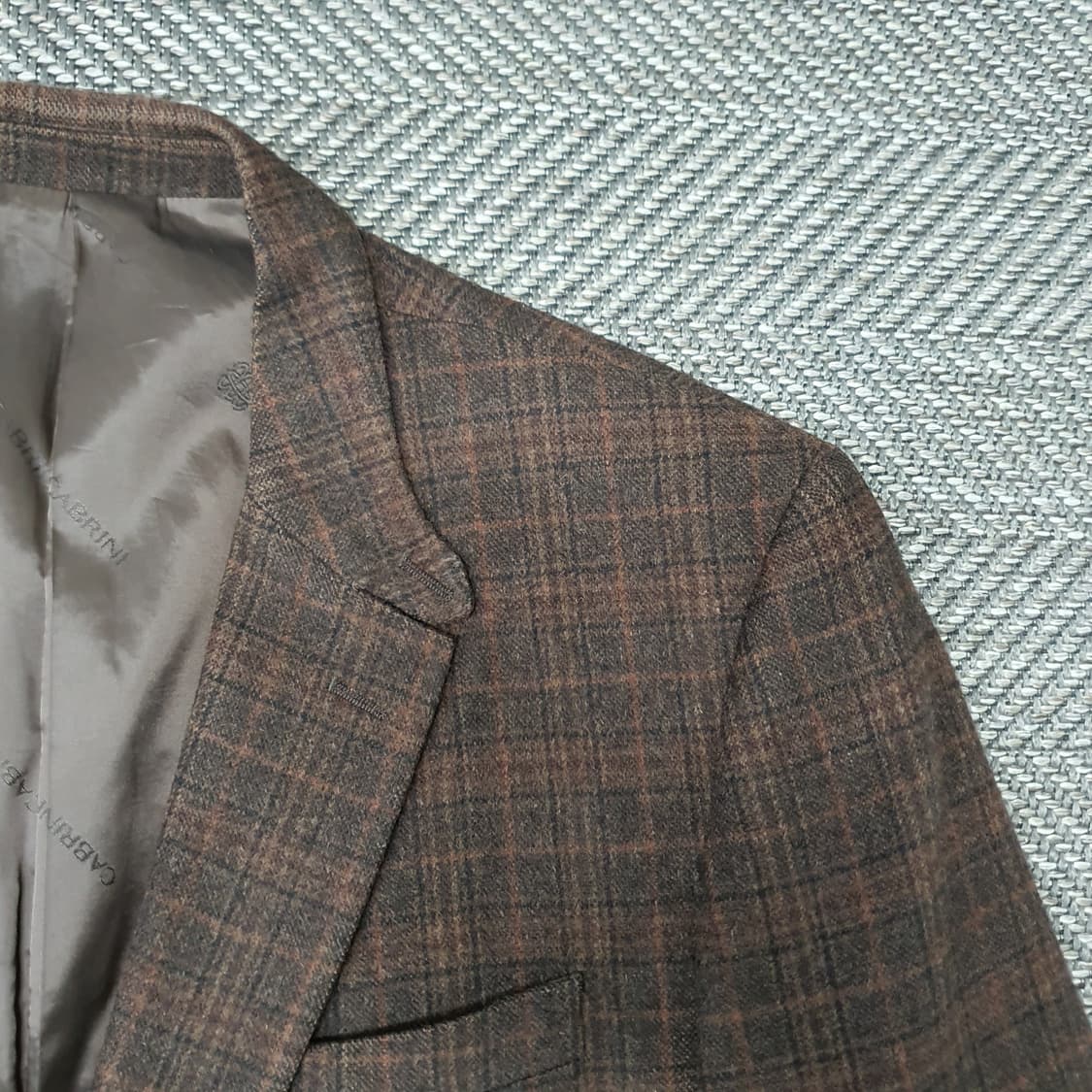 카브리니 울100 블레이저 자켓 남자105~110 상품이미지3