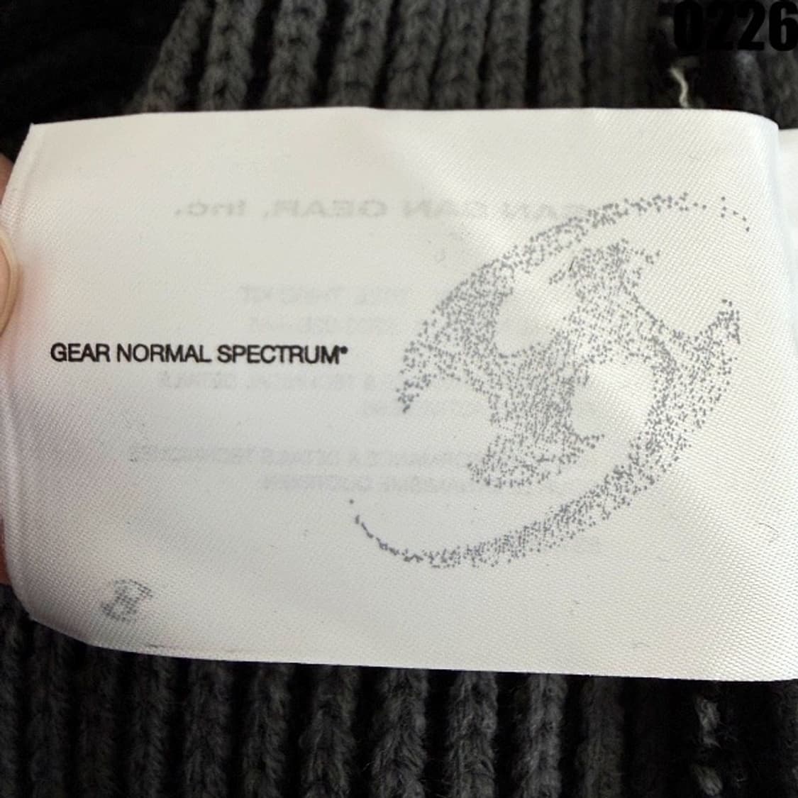 산산기어 23FW THIRD KIT 후드 니트 105 0226  상품이미지7