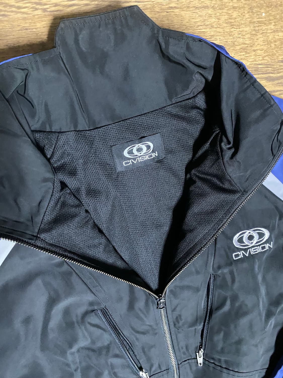 씨비전 인터벌 쉘 트랙자켓 버전 2 블루 1사이즈 상품이미지2