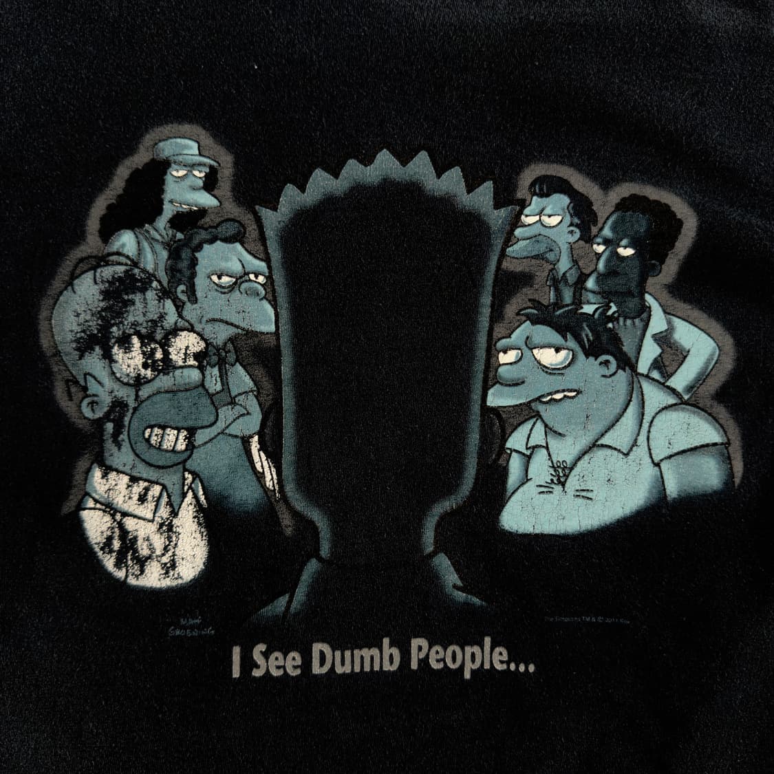 00s the simpsons 빈티지 심슨 티셔츠 상품이미지3