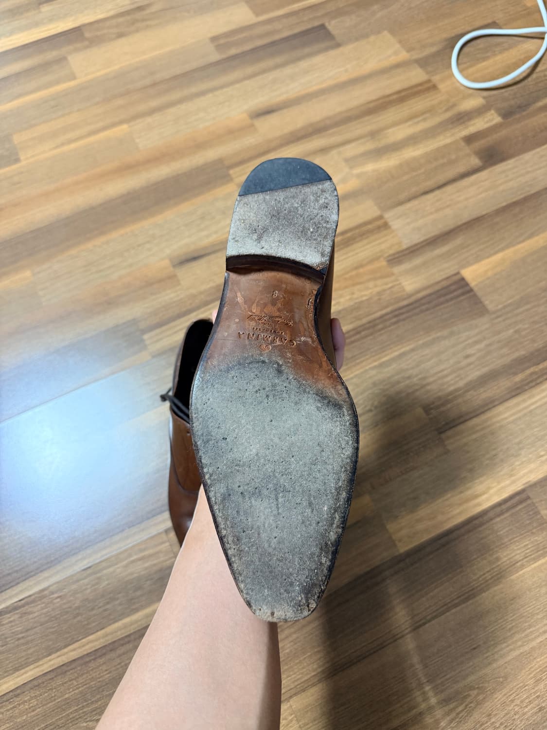 까르미나 옥스포드 마룬색상 상품이미지4