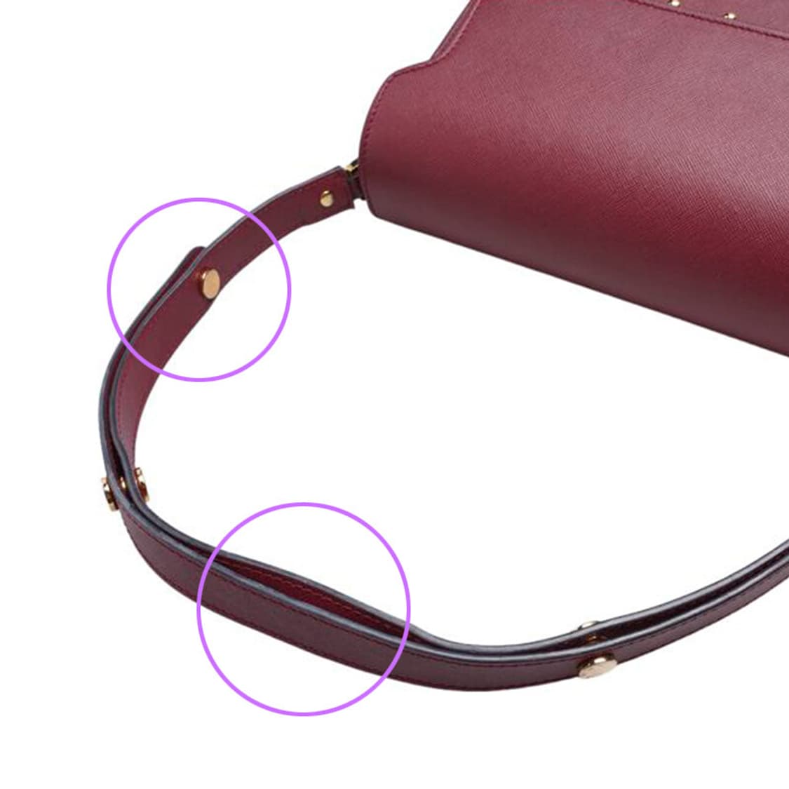 (중고) 마르니 버건디 사피아노 트렁크 미듐 숄더백 상품이미지6