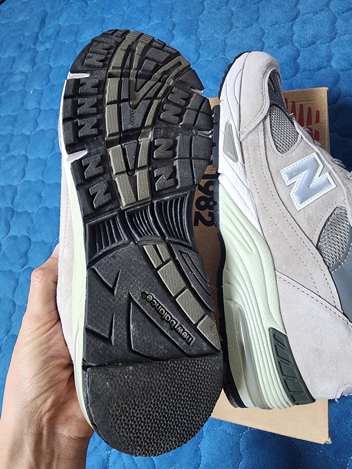 뉴발란스991 그레이 270 상품이미지5