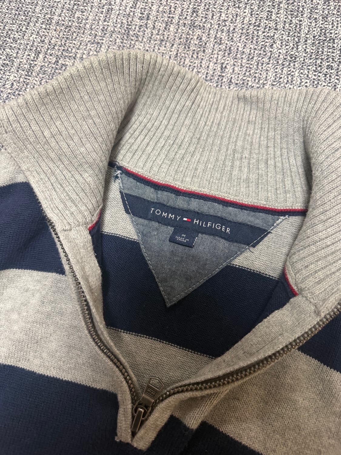 타미 스트라이프 반집업 상품이미지2