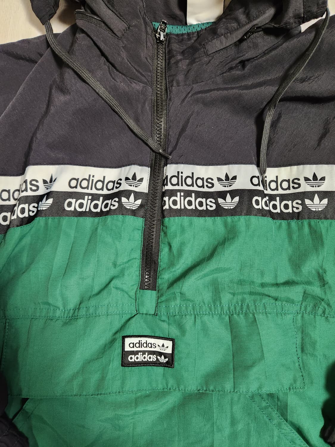 아디다스 R.Y.V A 트랙팬츠 그린 사이즈L (세트 아노락같이 드려요) 상품이미지7