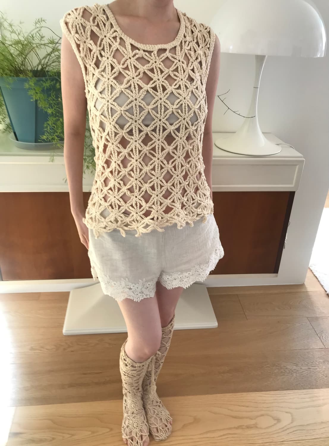 vintage lace short pants 상품이미지3