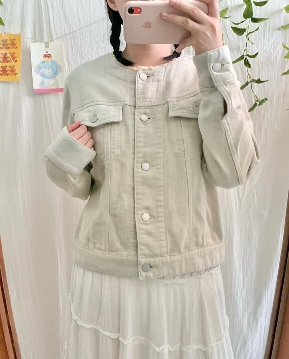 면 데님 자켓 상품이미지1