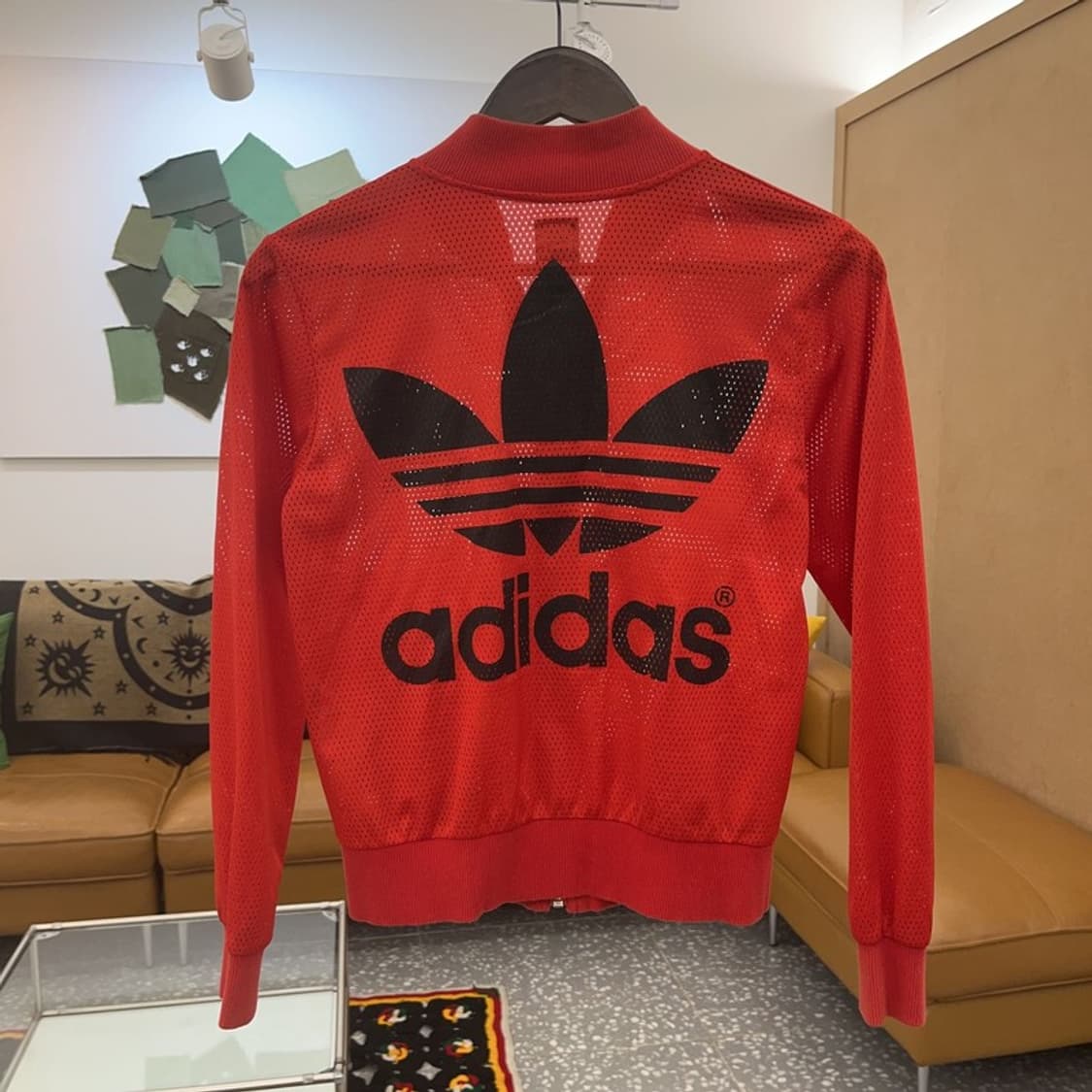 아디다스 재팬 흑탭 유로파 매쉬 트랙탑 져지 집업 F C07862 상품이미지4