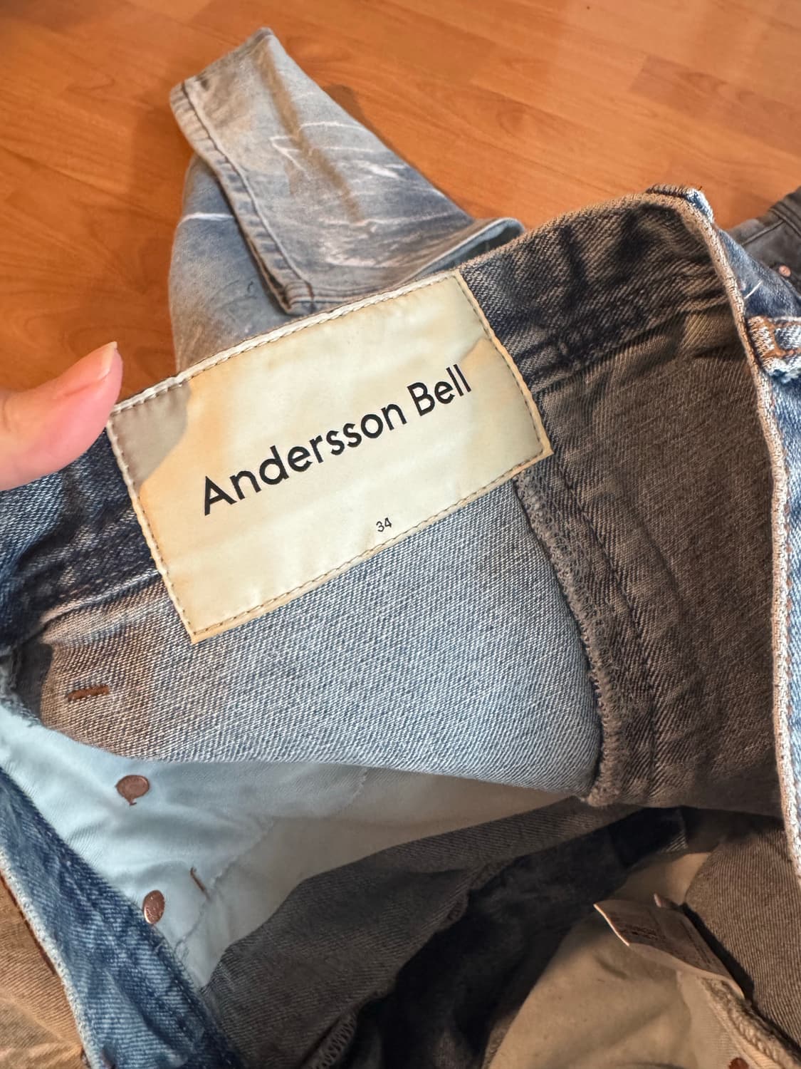 앤더슨벨 metthew curved jeans 상품이미지3