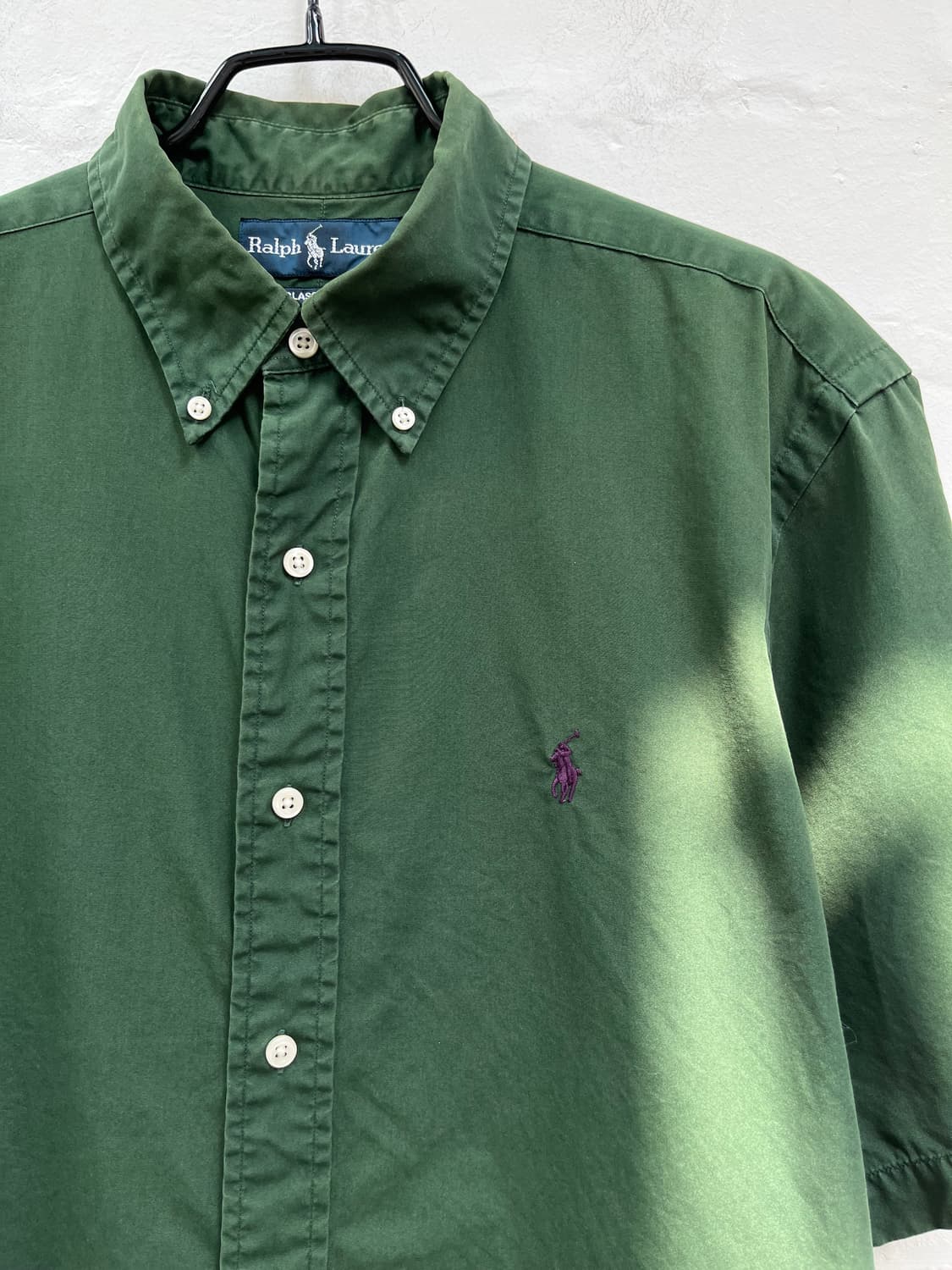 Ralph Lauren 폴로 그린 반팔셔츠 M 상품이미지2