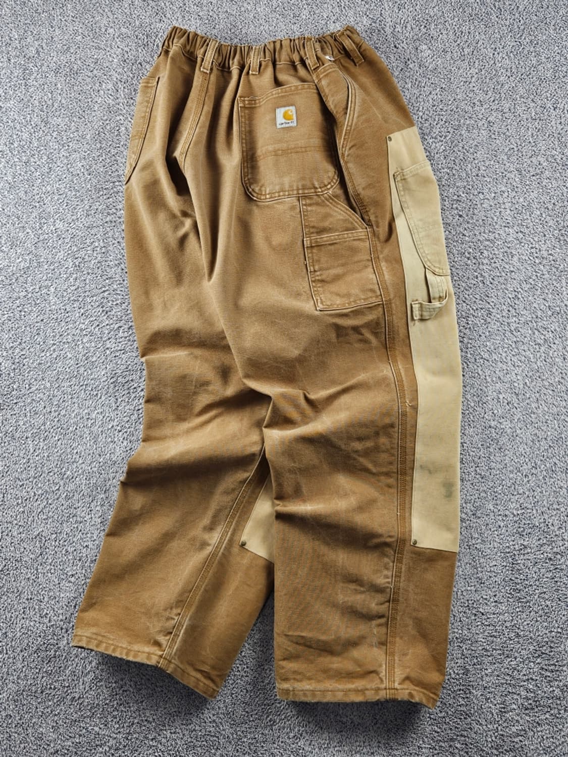 칼하트 밴딩 리워크 커스텀 더블니카펜터 워크 팬츠(46X30)/10851 상품이미지2