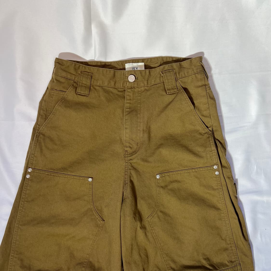 [M]IEY 이에이 누맥 카펜터 팬츠 Brown 상품이미지4