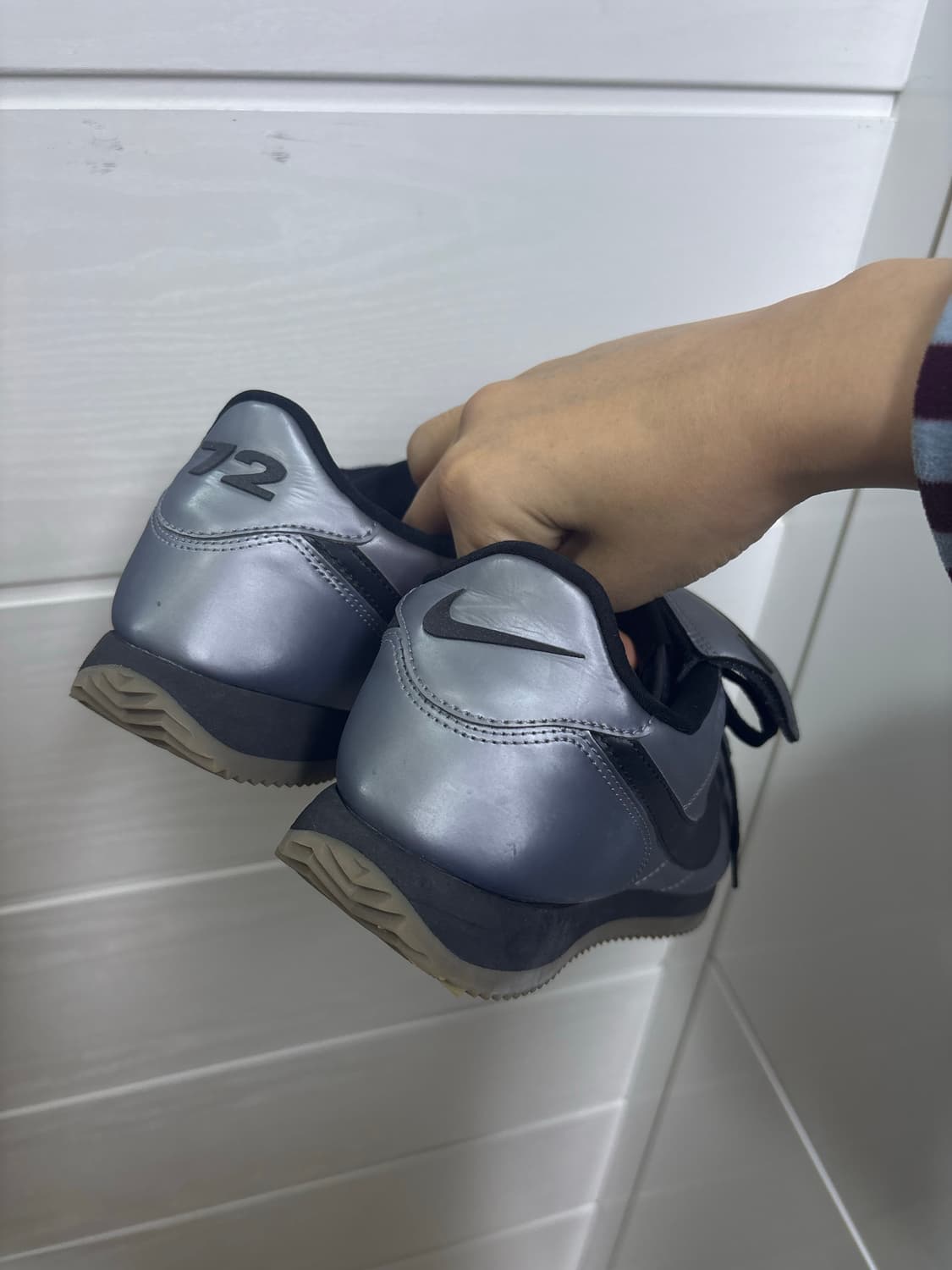 나이키 코르테즈 SE 실버 상품이미지3