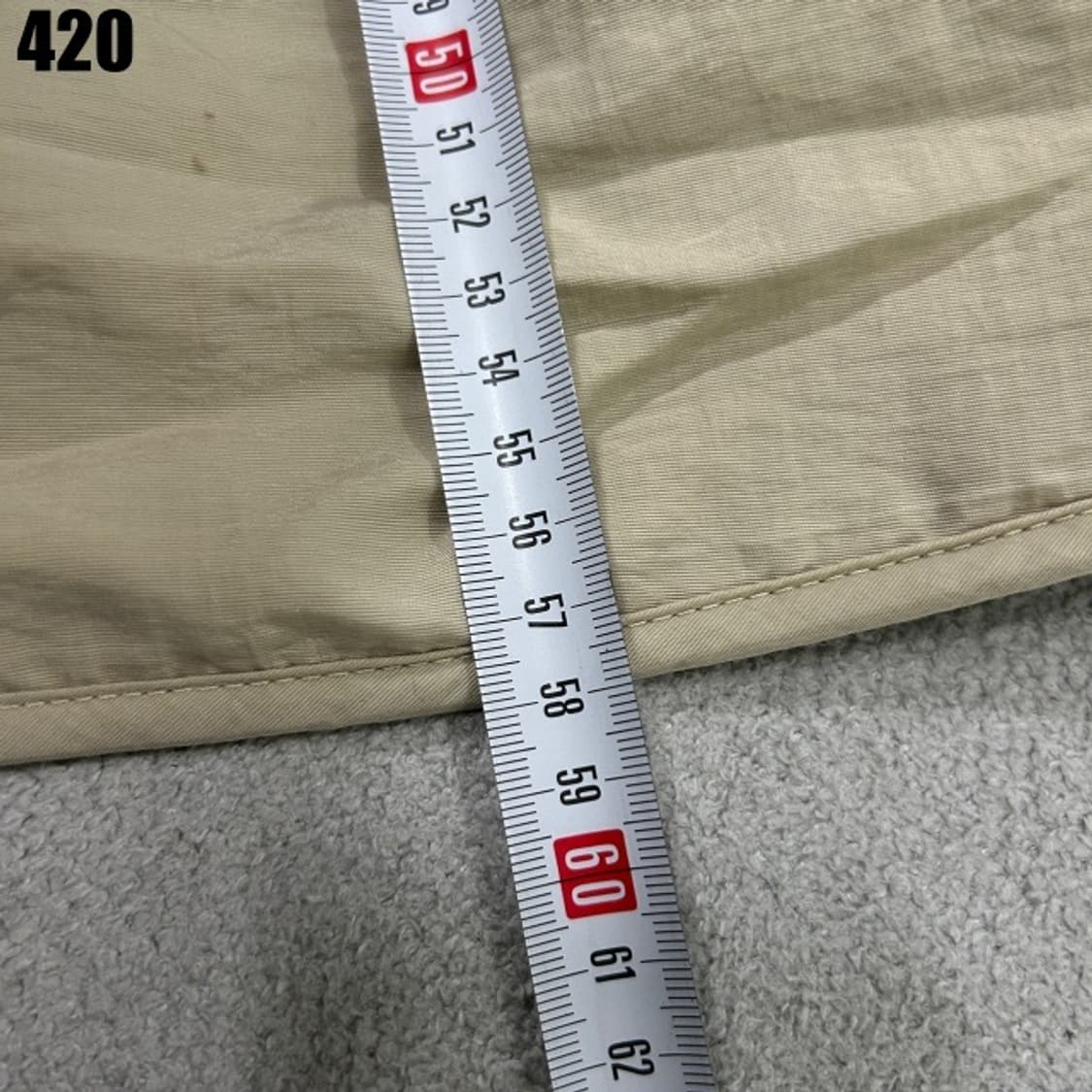 아식스 베이지색 남성 조끼  상품이미지5