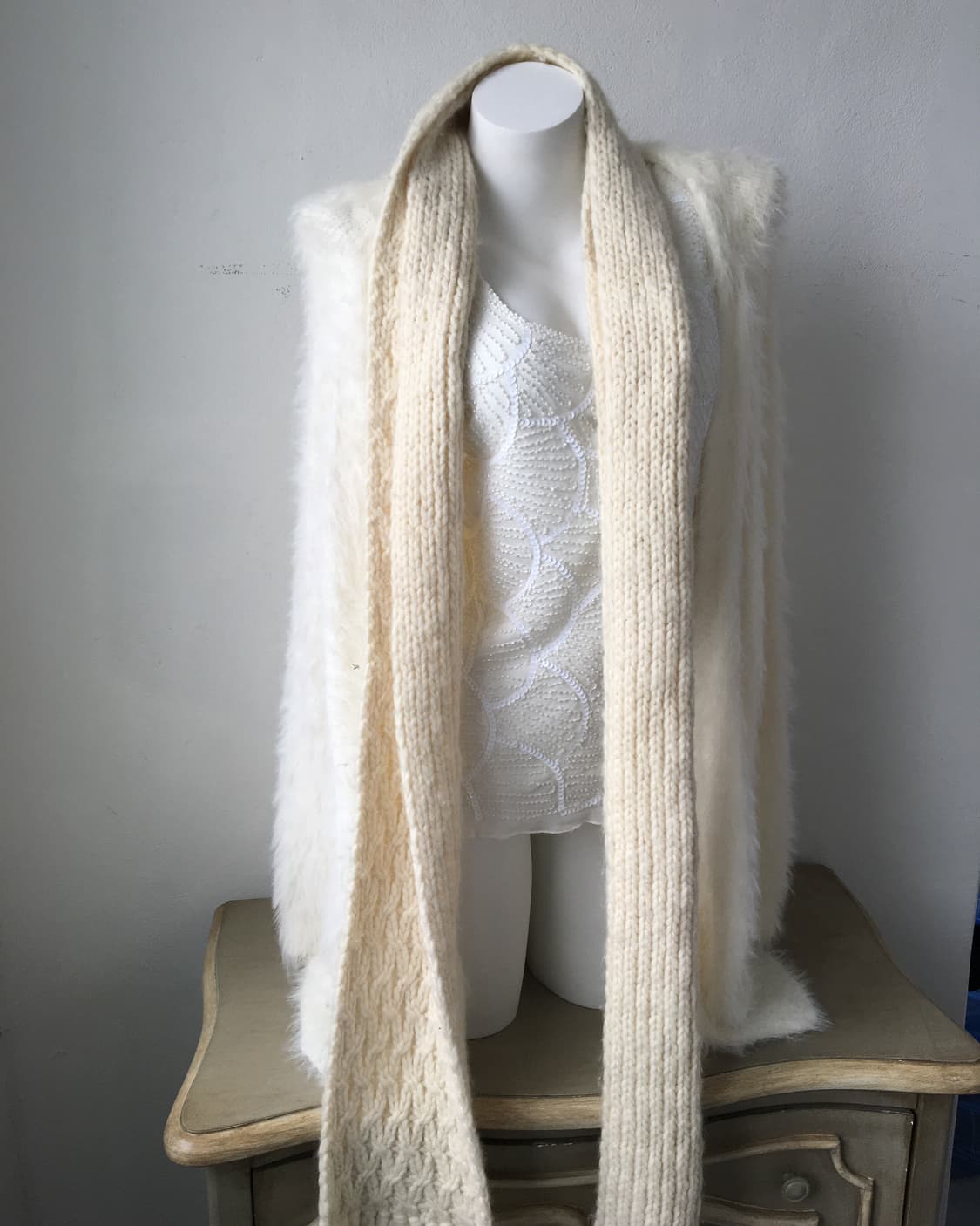 woolen knit muffler 상품이미지5