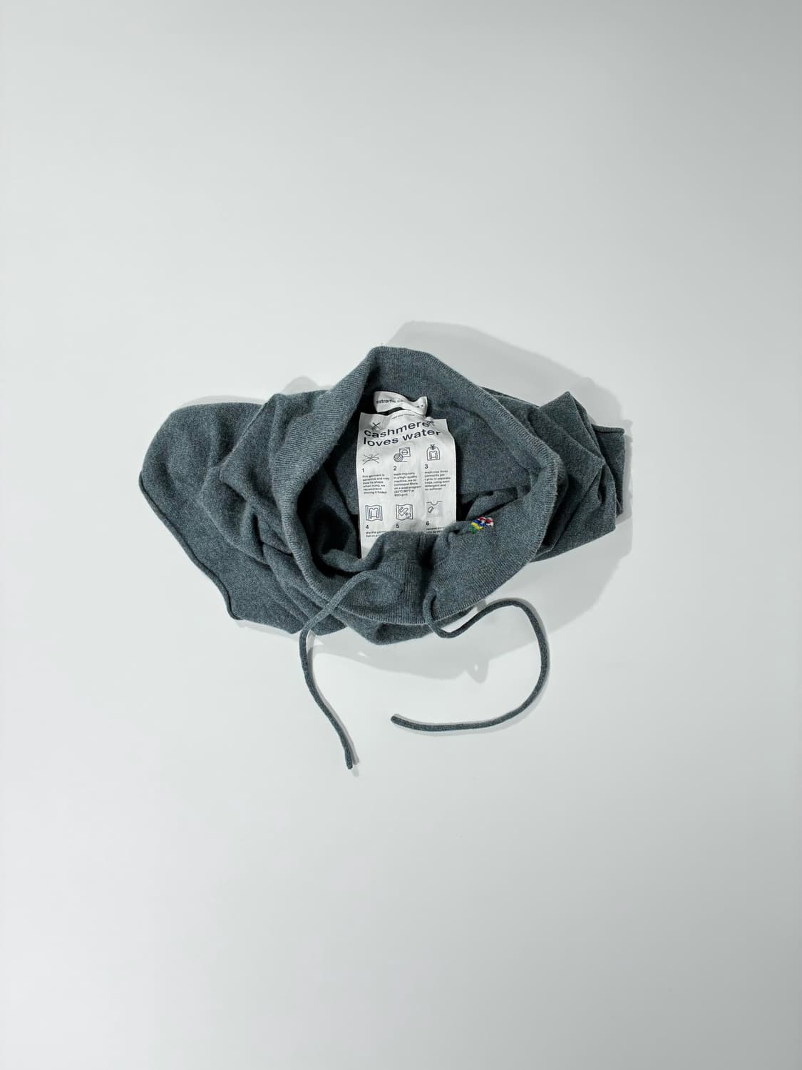 익스트림 캐시미어 LAUFEN 니트 숏츠 반바지 WAVE컬러 상품이미지5