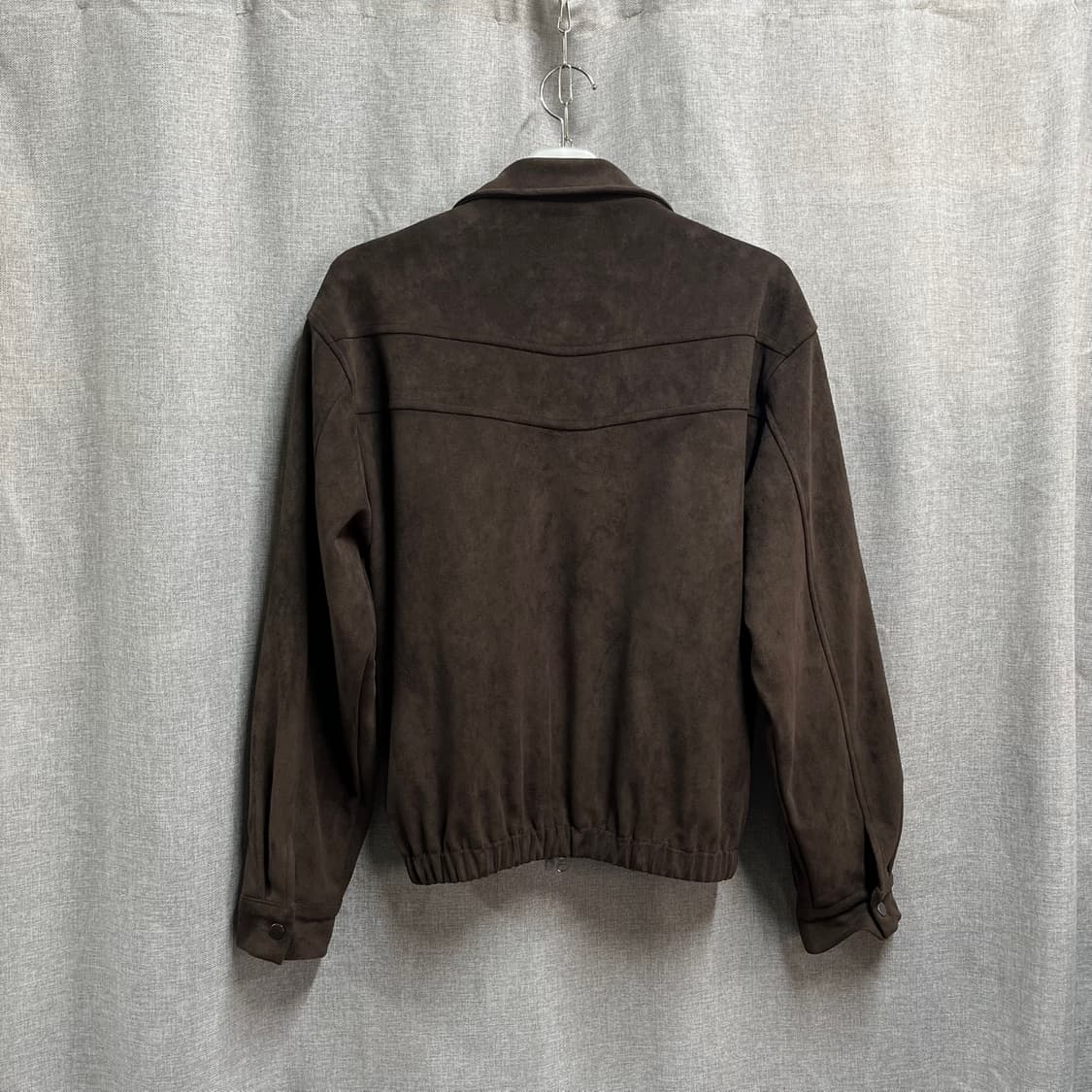 [L] 시그니처 브라운 스웨이드 블루종 자켓 상품이미지5