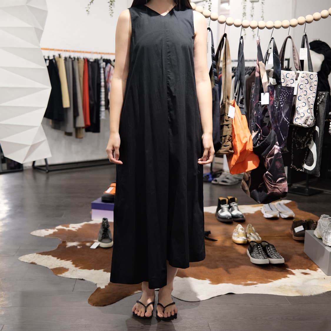 요지야마모토 레이스 레이어드 원피스 상품이미지4