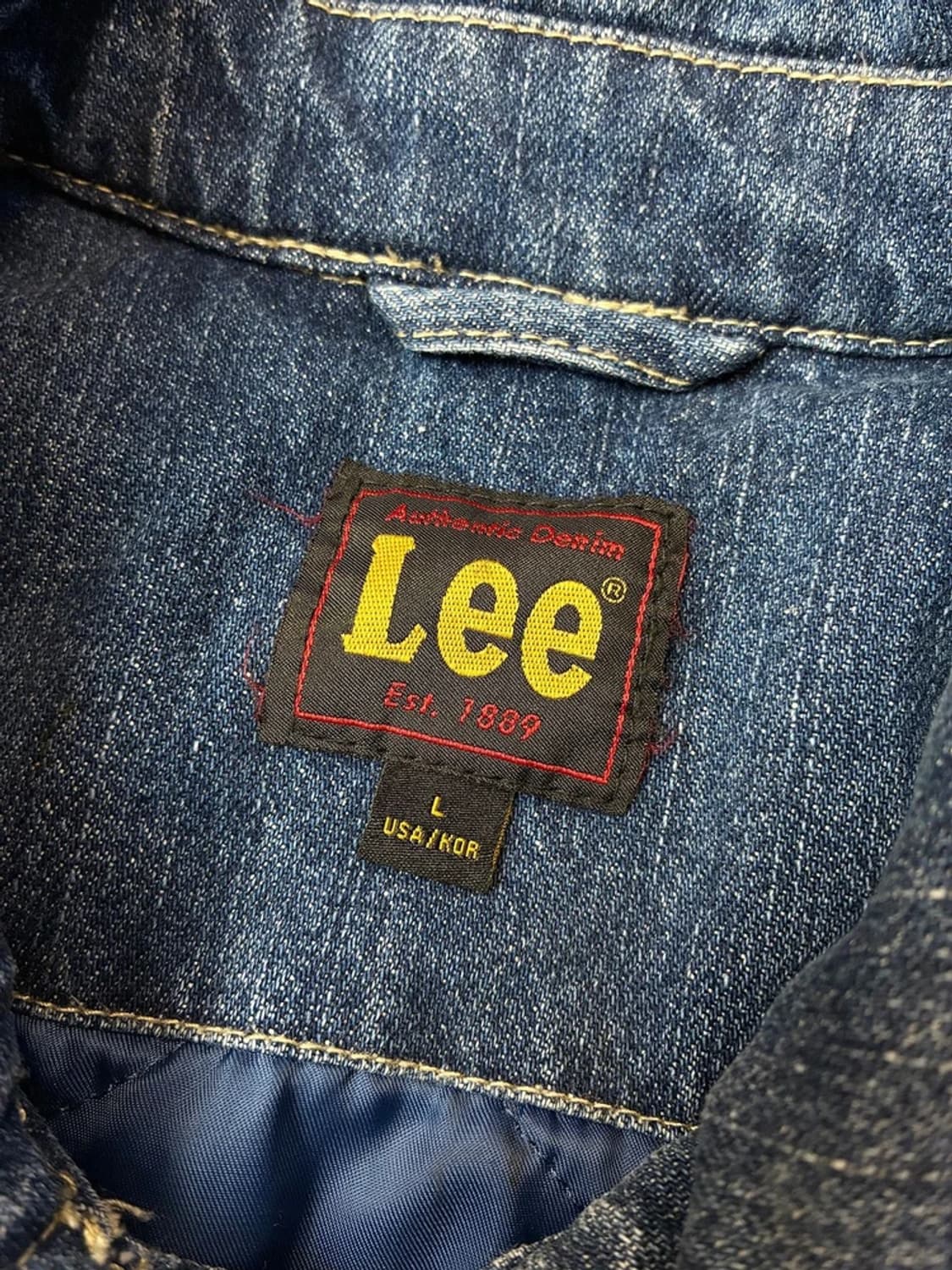 Lee 리 23FW 트러커 데님 자켓 PN4651 상품이미지7