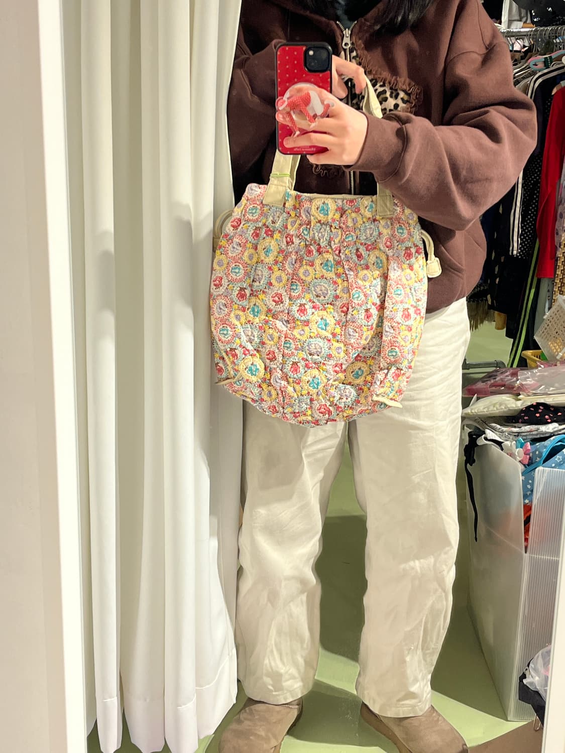 플라워 패턴 그래니백 🌼 상품이미지8