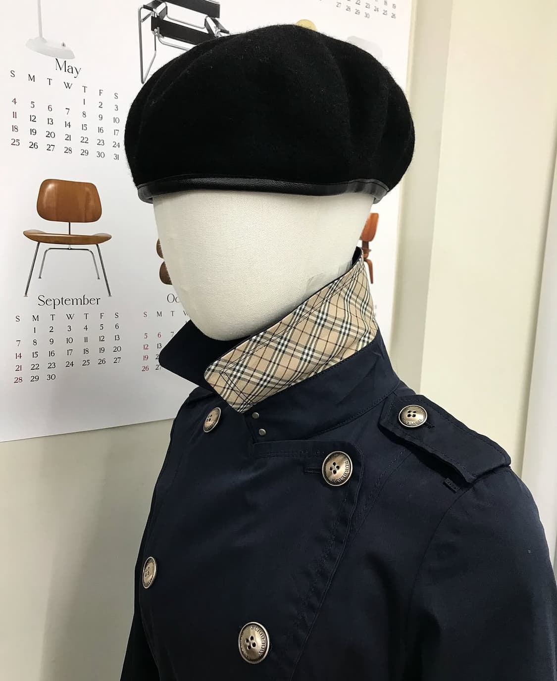 버버리 은장 더블 트렌치 코트 상품이미지8