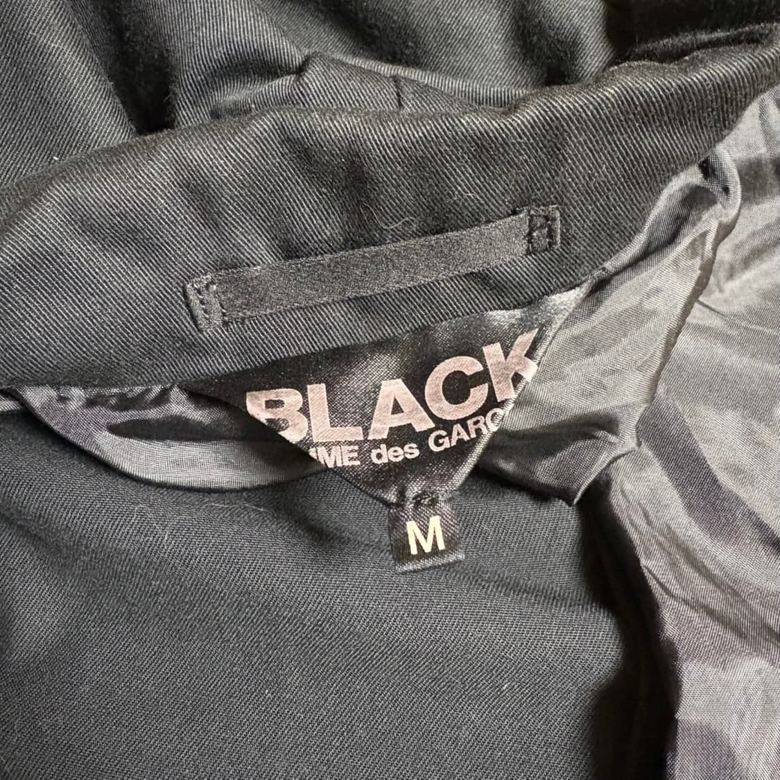 꼼데가르송 블랙 블레이저 상품이미지5