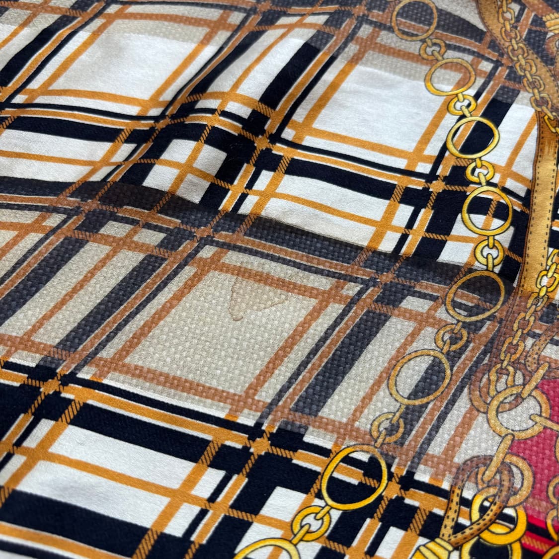 발렌시아가(BALENCIAGA) 파리스 빈티지 실크 스카프 상품이미지9