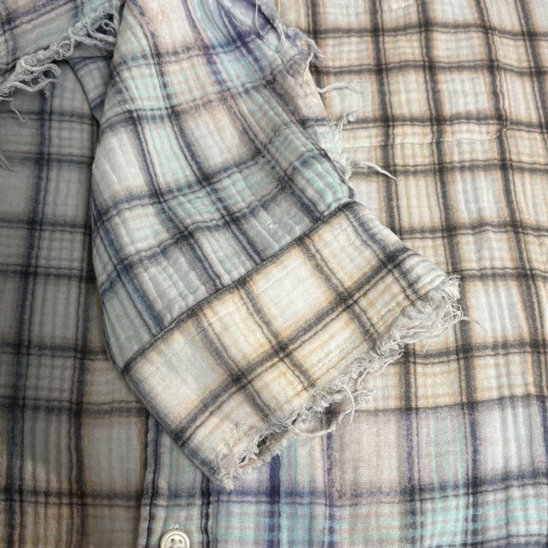 M) R13 알써티 드랍넥 셔츠 파스텔 상품이미지6