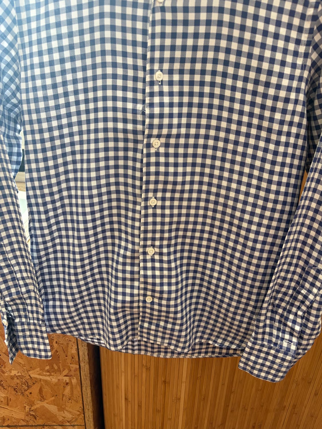 THE SUIT COMPANY Gingham Check Shirt 상품이미지5