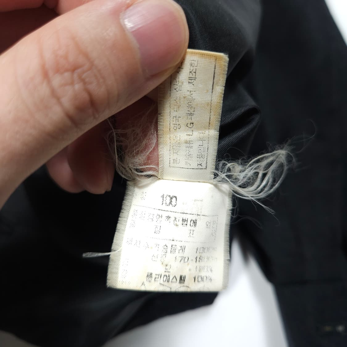 닥스 블루종 자켓 블랙  상품이미지6