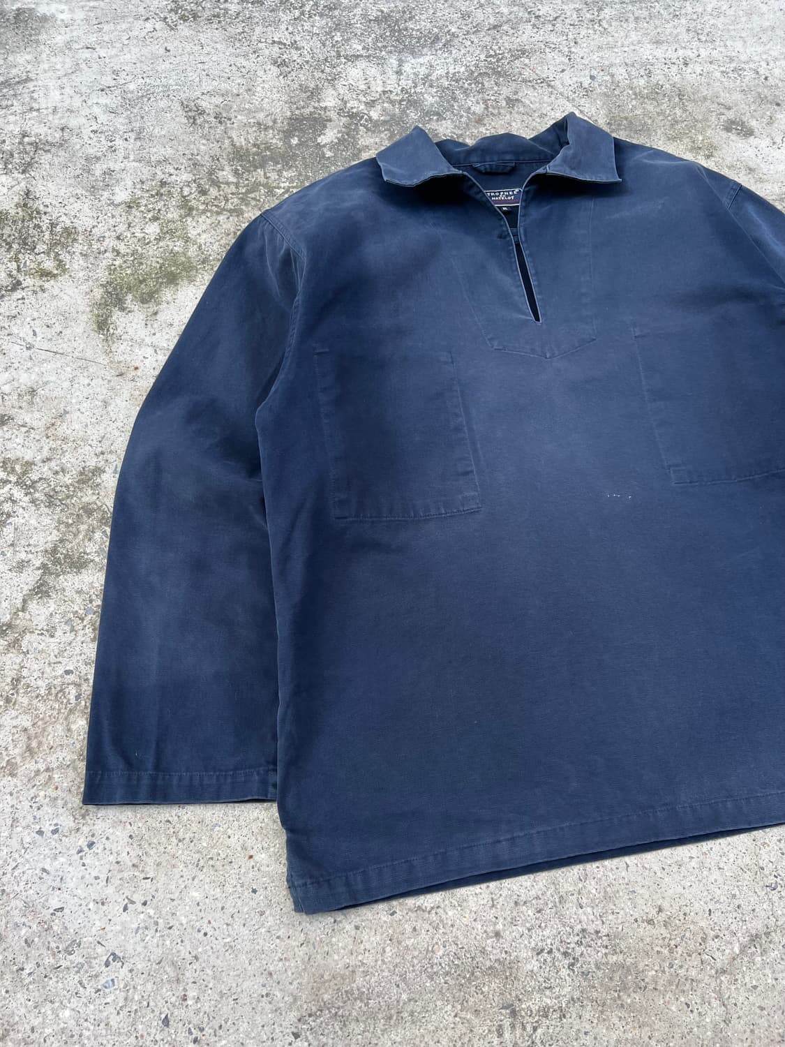 FADED DARK NAVY OLD FRENCH 프렌치피셔맨스목자켓 상품이미지4