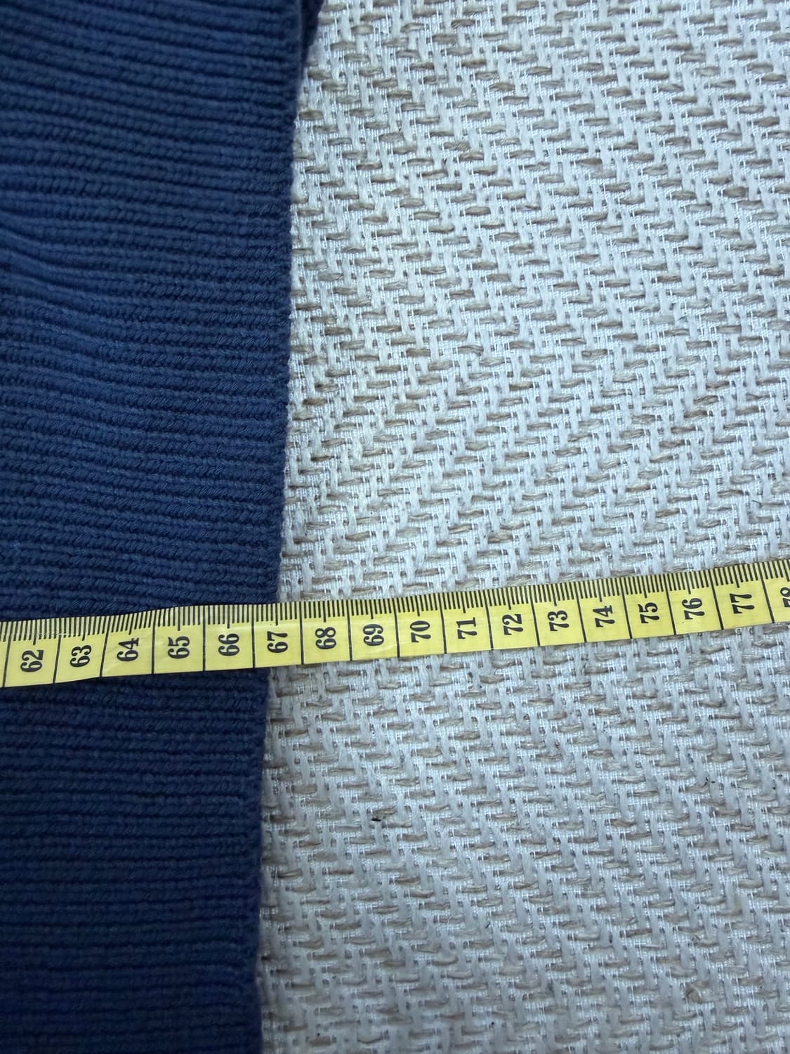 정품) 더캐시미어 한섬 루즈핏 사이드지퍼 골지 니트 M  상품이미지10