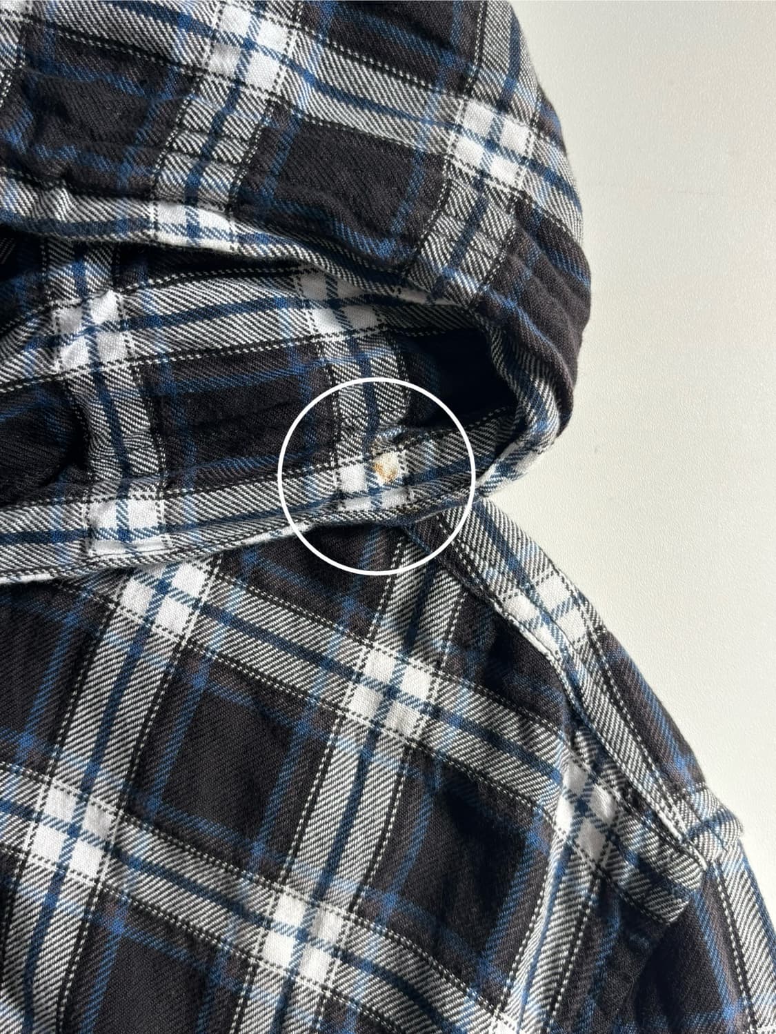Diesel 디젤 체크 후드집업  상품이미지10