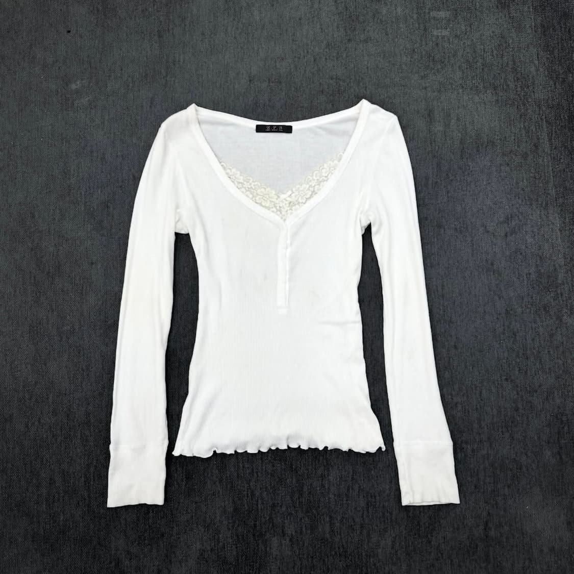 Pure lace layer longsleeve 상품이미지3