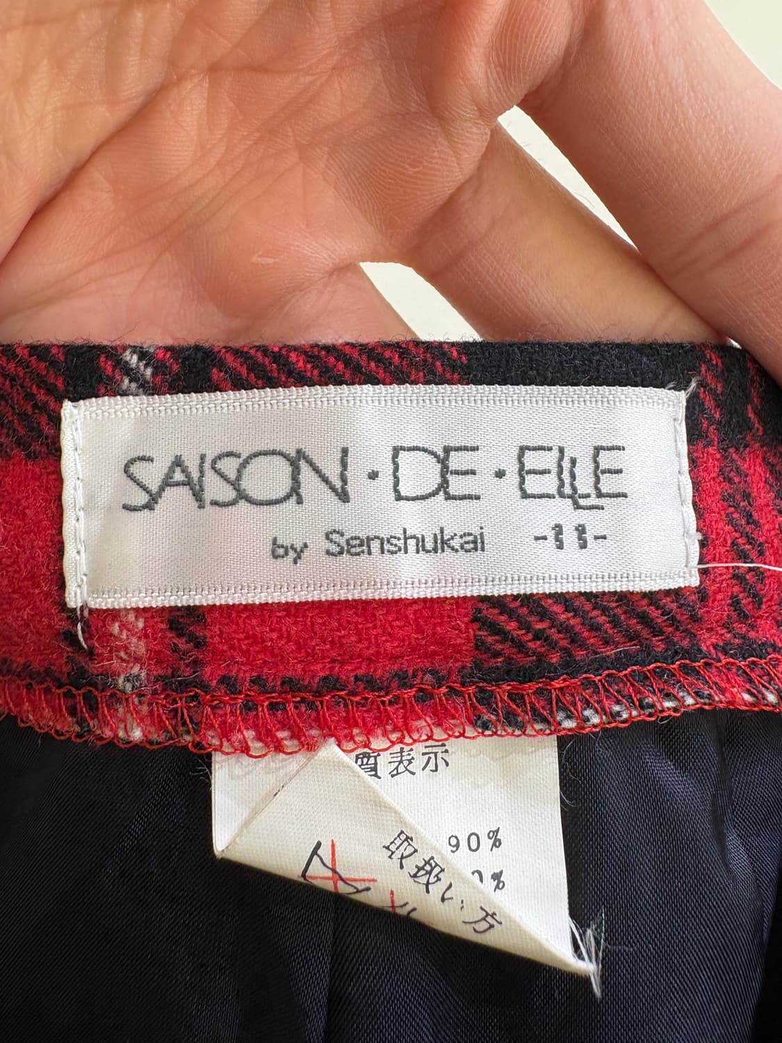 SAISON DE ELLE BY SENSHUKAI 치마 상품이미지7