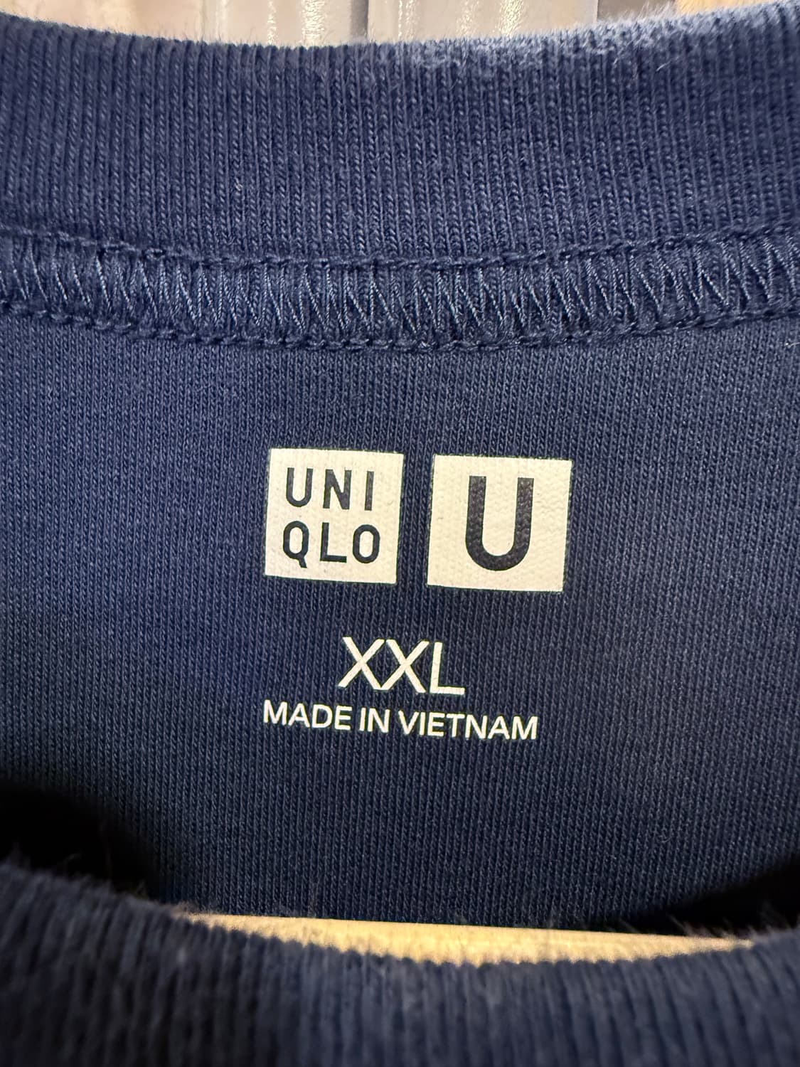 유니클로 네이비 반팔 티셔츠 상품이미지2