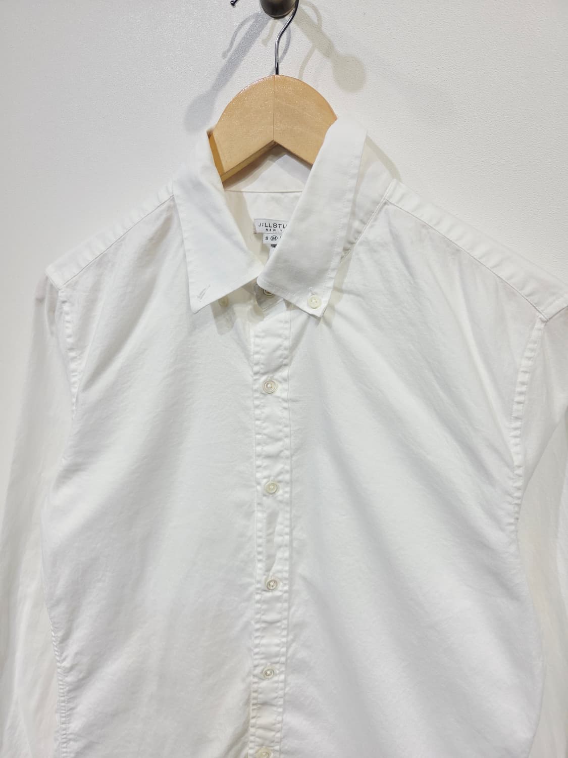 질스튜어트 뉴욕 화이트 코튼 셔츠_M 상품이미지3
