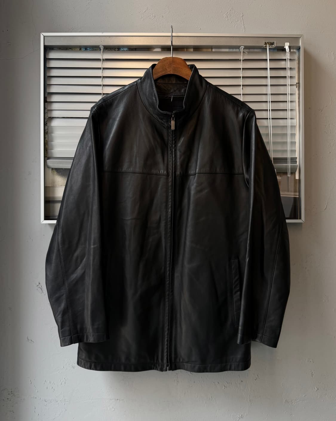NAUTICA LAMBSKIN LEATHER JACKET 상품이미지1